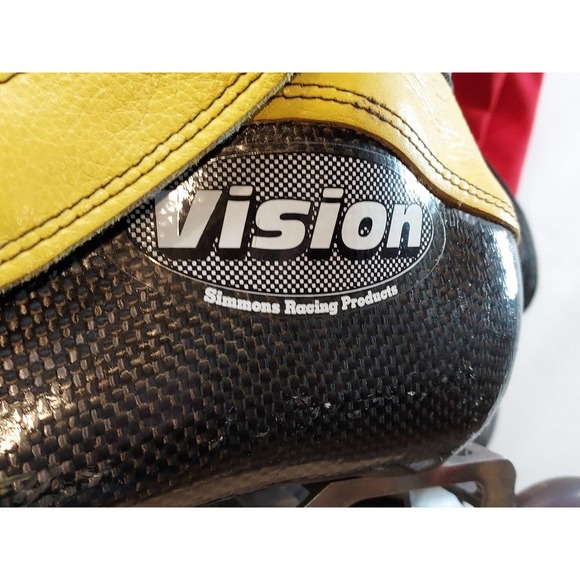 Simmons Racing Action Carbon 5 Wheel Speed Skates w/Bag size 8 - Picture 7 of 12